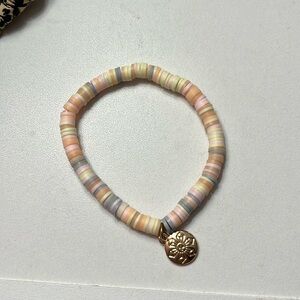 Clay beads bracelet
